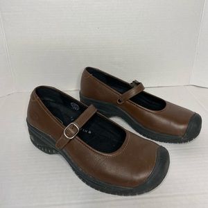 Keen | Brown Slip Resistant Work Shoes